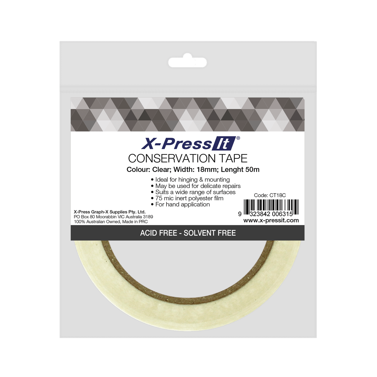 X-Press It Conservation Tape Clear