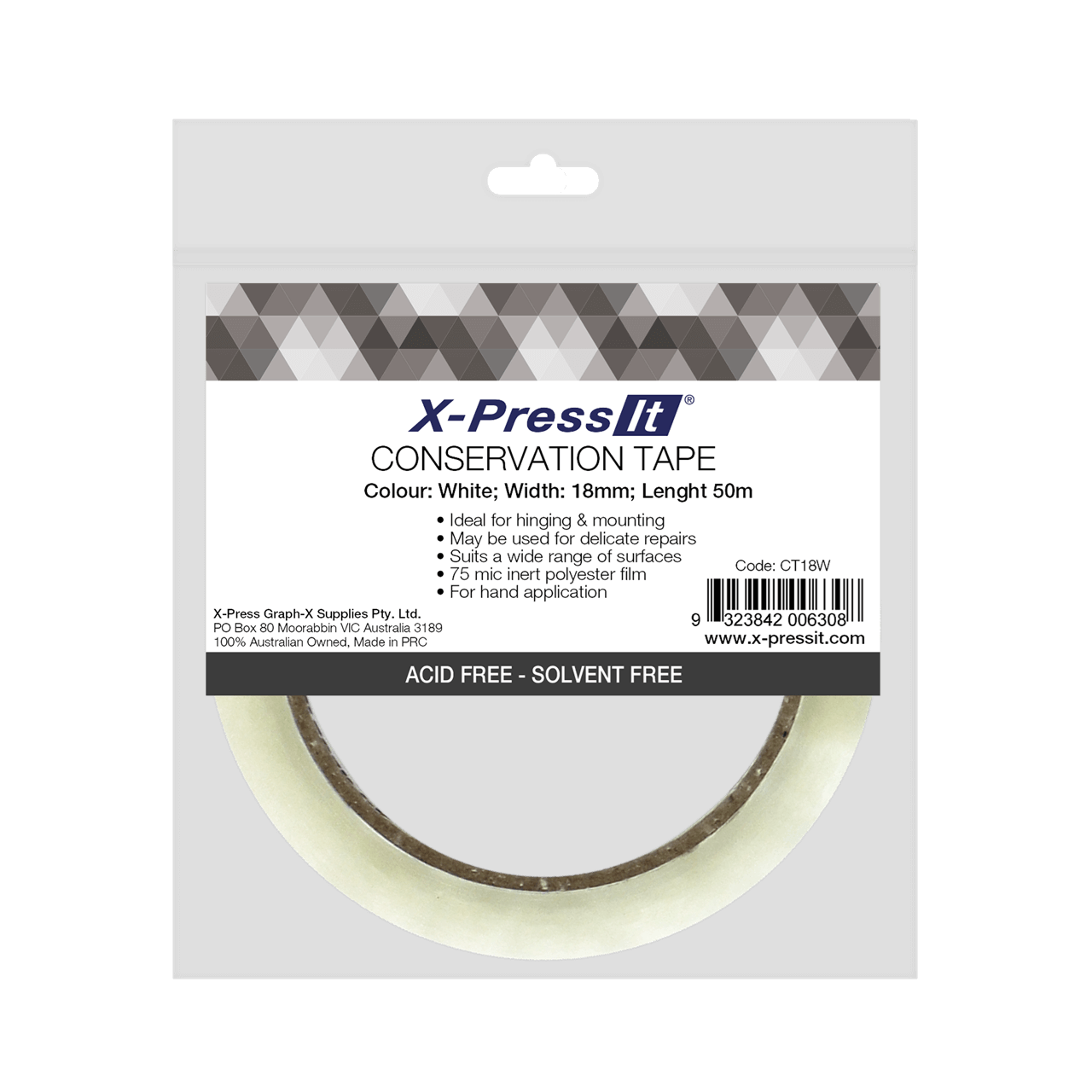 X-Press It Conservation Tape White