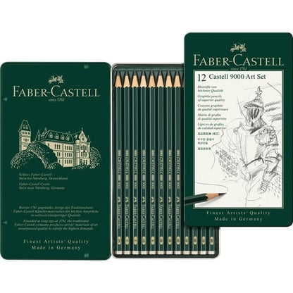 Faber Castell Graphite 9000 Art Set 12