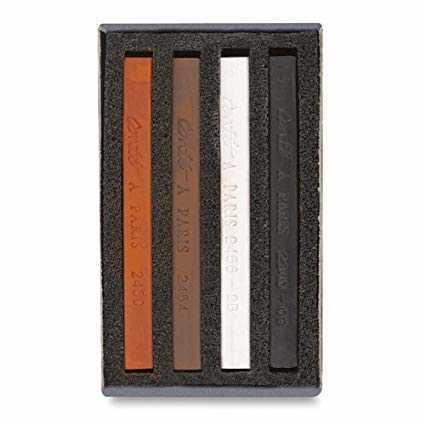 Conte Crayon Sketch Match Box of 4