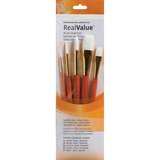 Princeton Real Value  Brush Set Orange Pk5