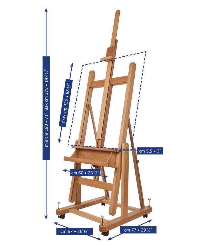 Mabef M18 Studio easel