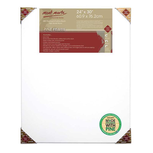 Mont Marte Professional Canvas 60.9X76.2cm