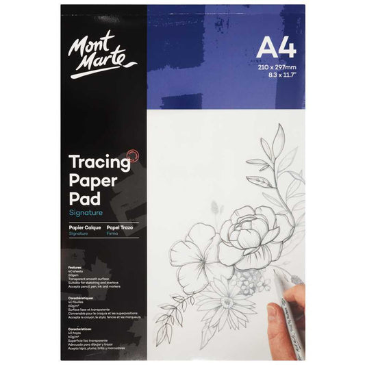 Mont Marte Tracing Paper Pad 60gsm