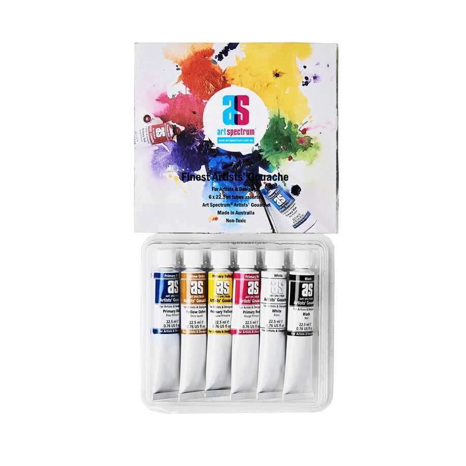 Art Spectrum Artist Gouache Set 6pk