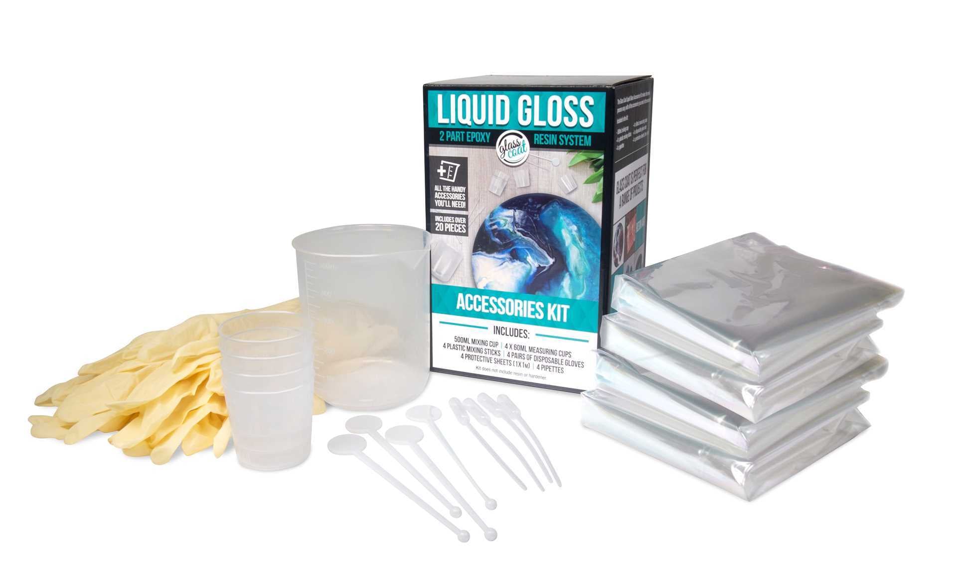 Glass Coat Liquid Gloss  Accessories Kit