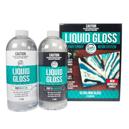 Glass Coat Liquid Gloss Epoxy Resin 2 Litre