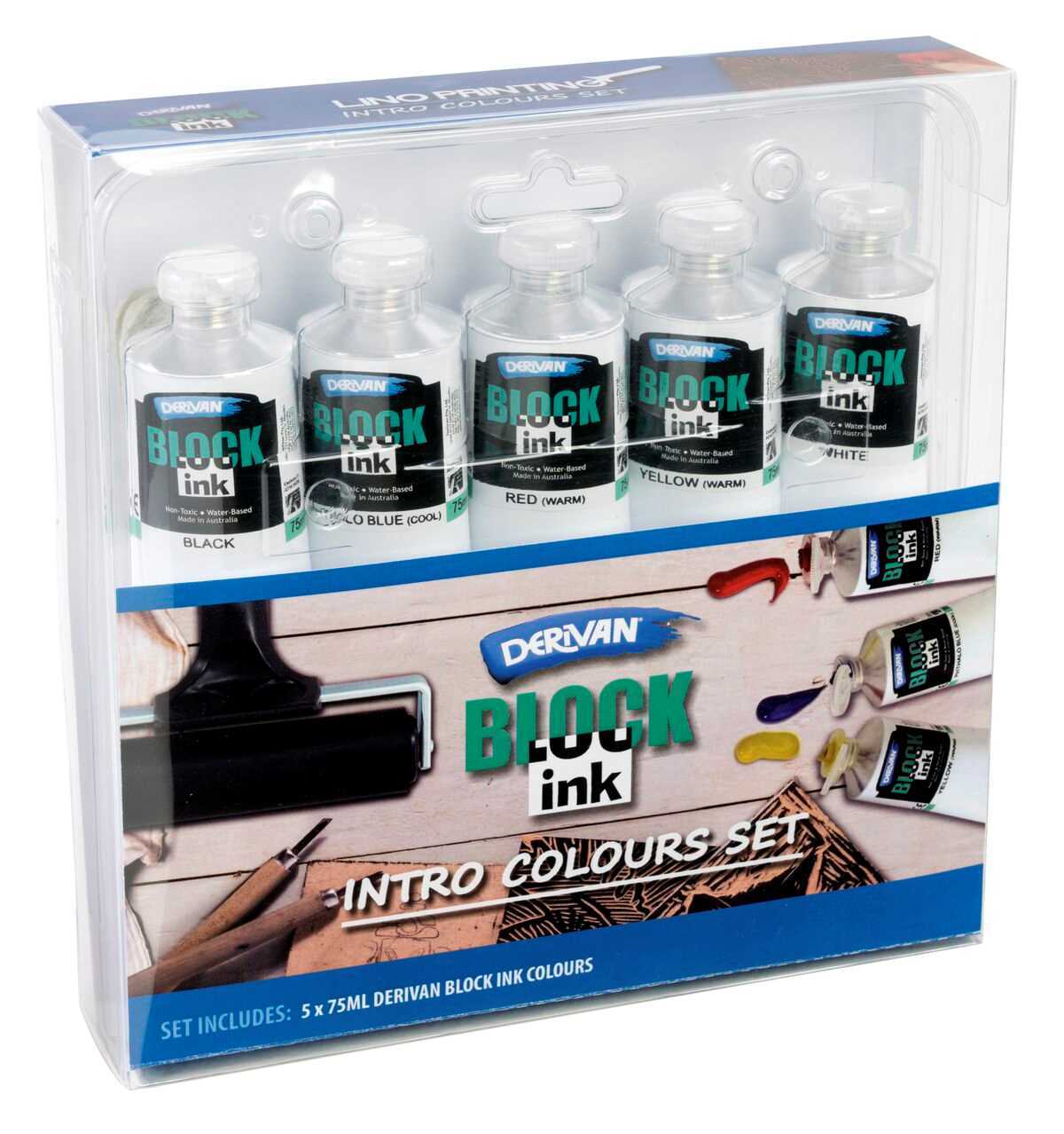 Derivan Block Ink Tube Set