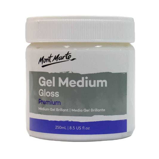 Mont Marte Gel Medium Gloss 250ml