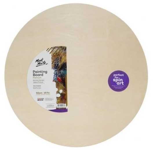 Mont Marte Painting Board Round 50cm