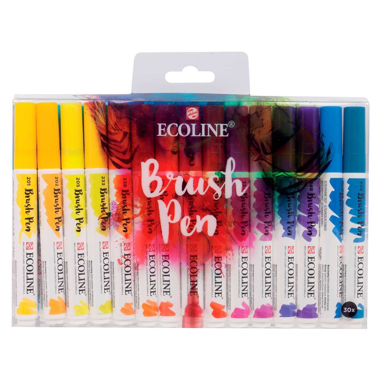 Ecoline Watercolour Brushpen 30pk