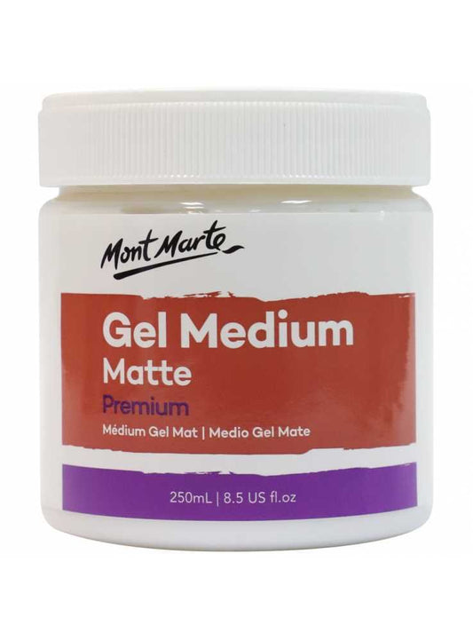 Mont Marte Gel Medium Matte 250ml