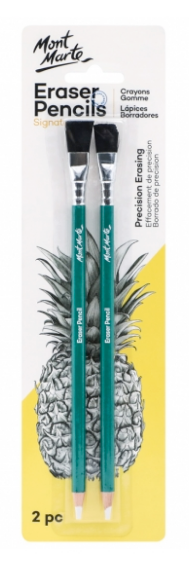 Mont Marte Eraser Pencils 2pk