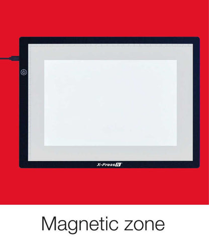 X-Press It Magentic LED Light Pad A3