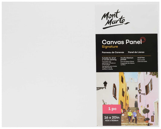 Mont Marte Canvas Panels 40.6X50.8cm