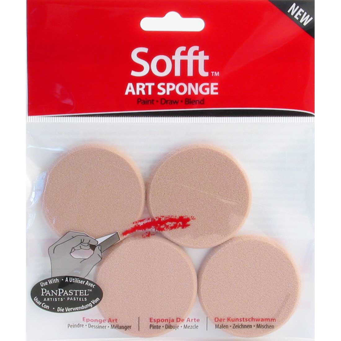 PanPastel Sofft Round 4pk