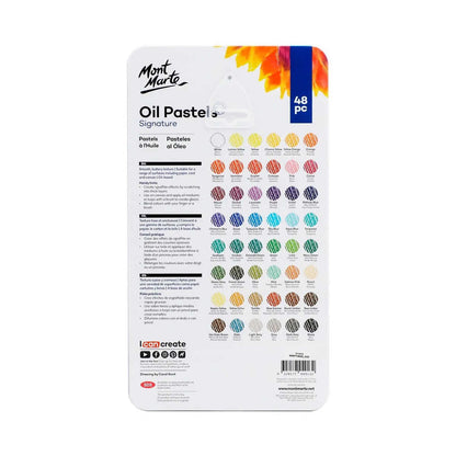 Mont Marte Oil Pastels Signature 48pc Set