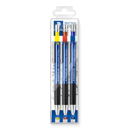 Staedtler Mars Micro Mechanical Pencil 3pk