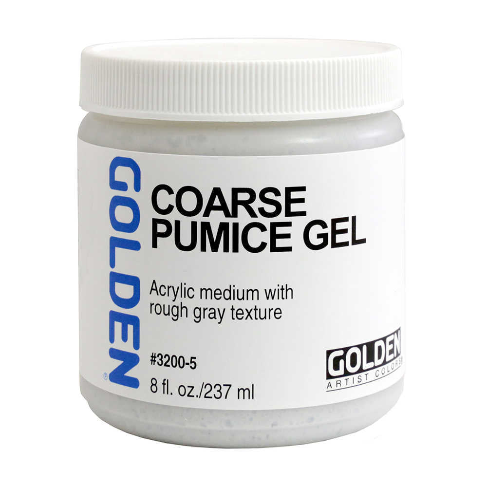 Golden Coarse Pumice Gel