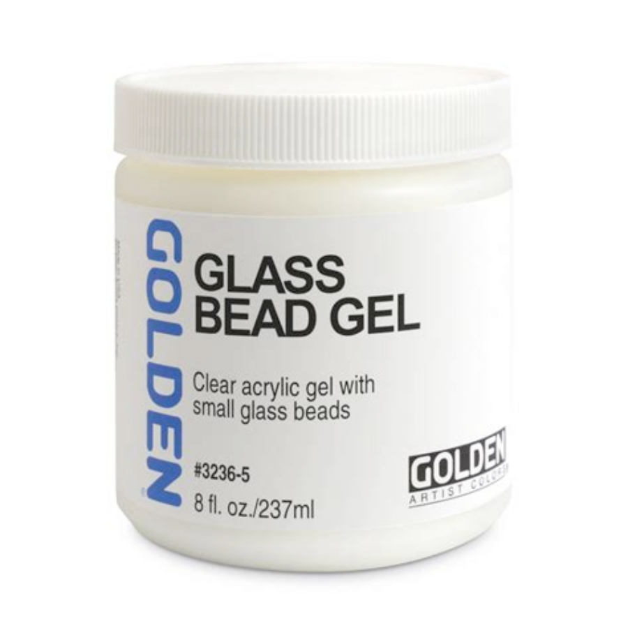 Golden Glass Bead Gel