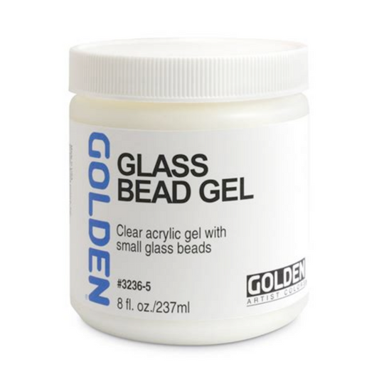 Golden Glass Bead Gel