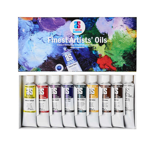 Art Spectrum Oil Paint Primary Set 9pk