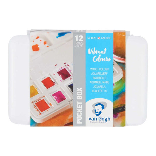 Van Gogh Watercolor Vibrant Colours Set of 12 Pans