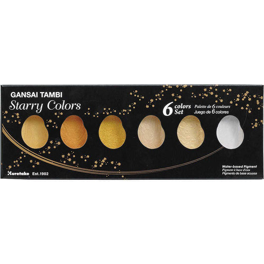 Kuretake Gansai Tambi Watercolour Palette - Starry Colours