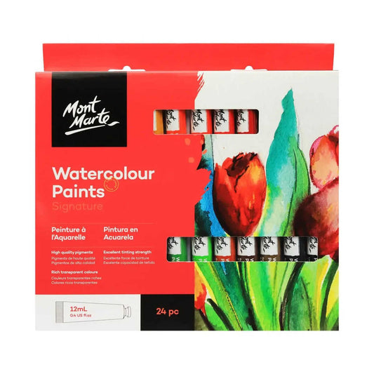 Mont Marte Signature Watercolour Paints 24pce