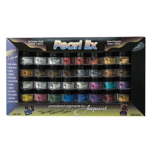 Jacquard Pearl Ex Pigment Set 32 Colours