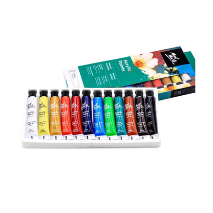 Mont Marte Acrylic Paint Set 12 Piece