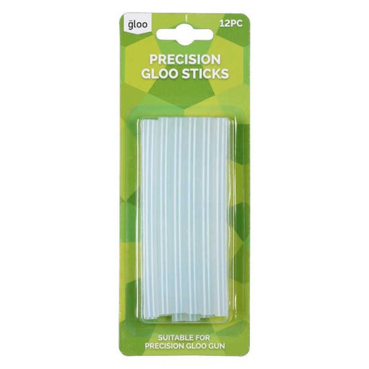 Gloo Glue Stick High Temperature Precision 12pk