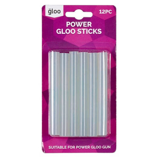 Gloo Glue Stick Large High Temperature 12pk