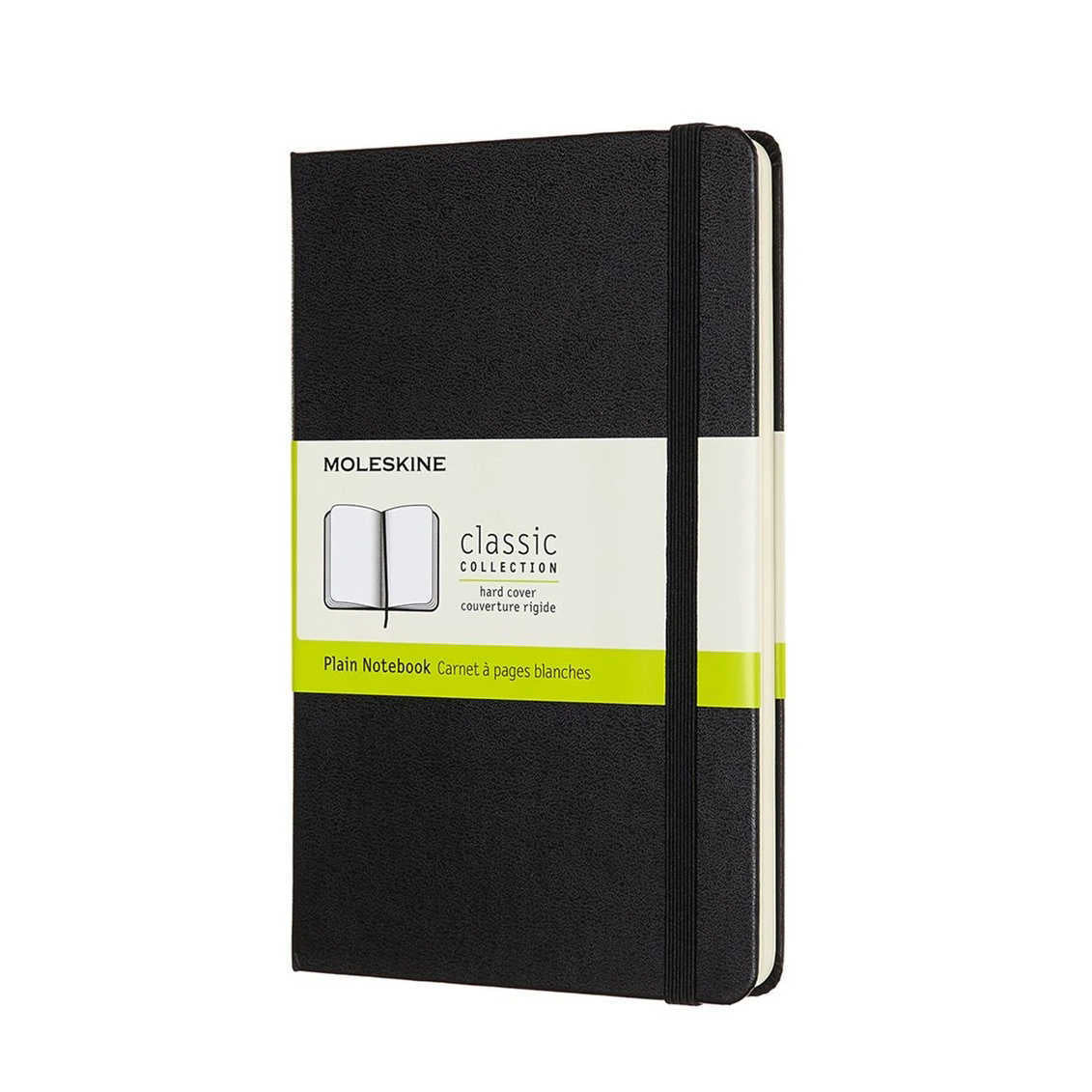 Moleskine Classic Hardcover Notebook Plain