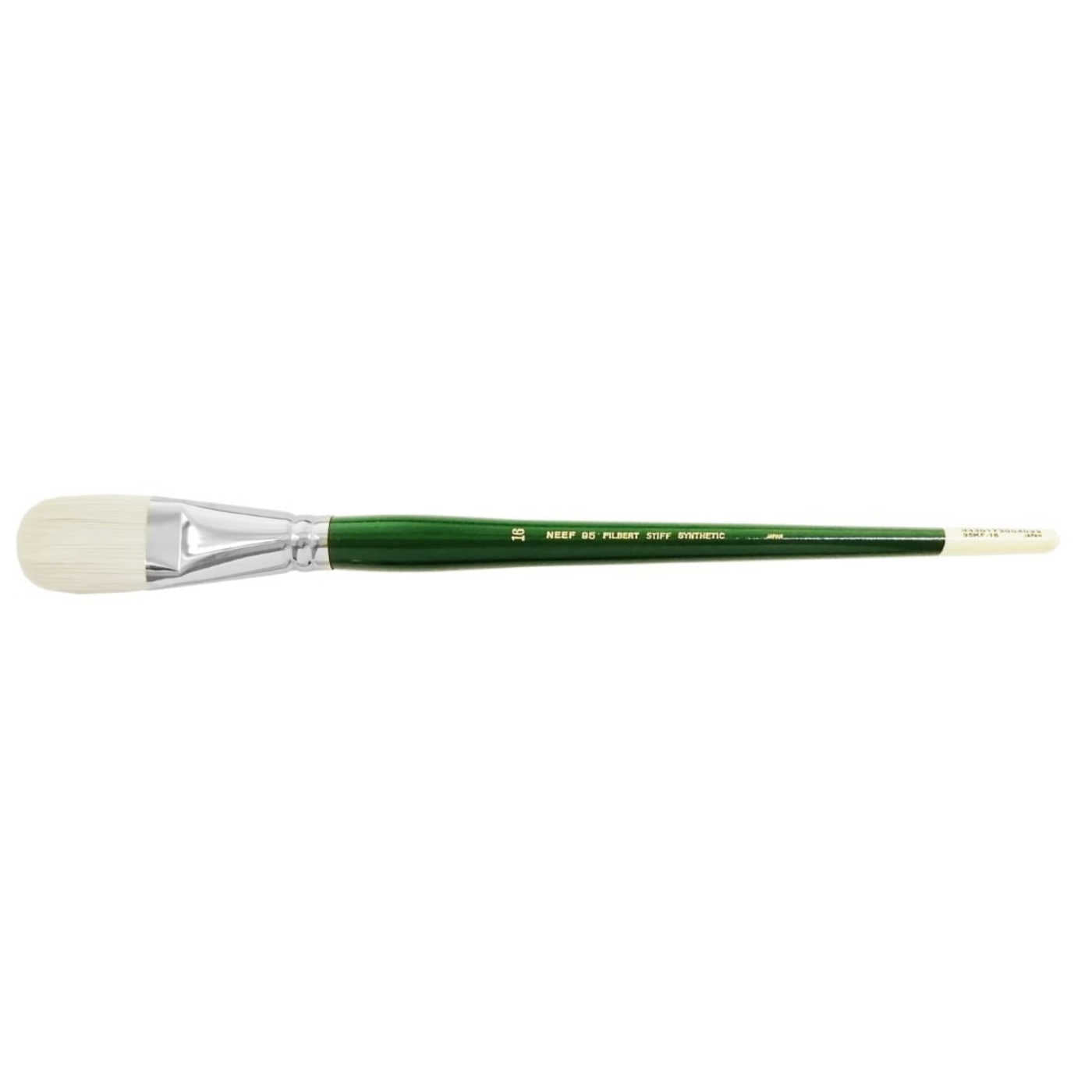 Neef 95 Stiff Synthetic Brushes Filbert