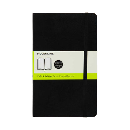 Moleskine Classic Soft Cover Notebook Plain