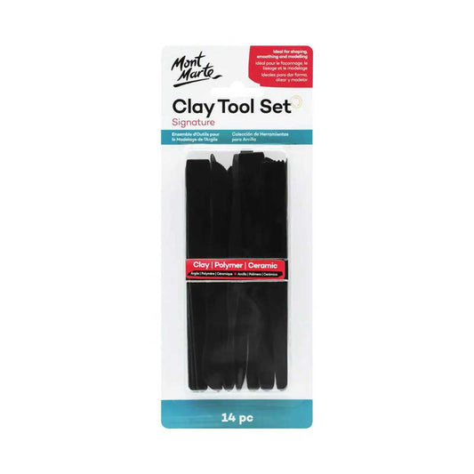 Mont Marte Clay Tool Set 14pc