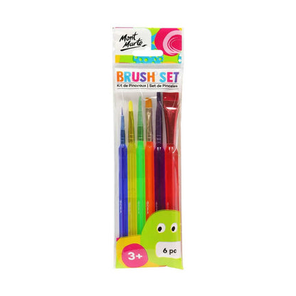 Mont Marte Kids Brush Set 6pc