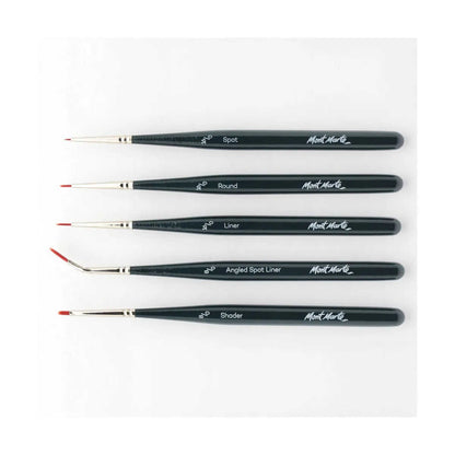 Mont Marte Mini Detail Brush Set 5pce