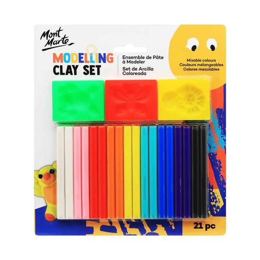 Mont Marte Kids Colour Modelling Clay Set