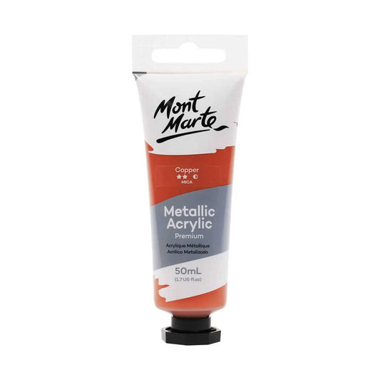 Mont Marte Metallic Acrylic Paint 50ml