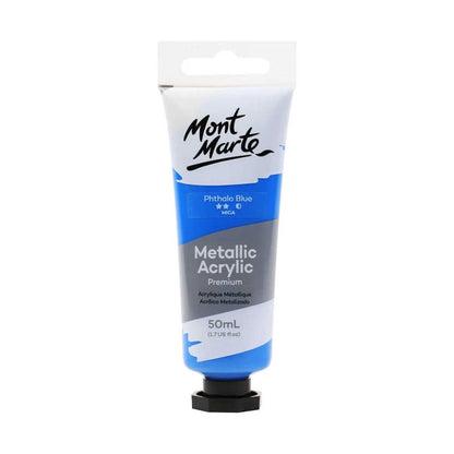 Mont Marte Metallic Acrylic Paint 50ml