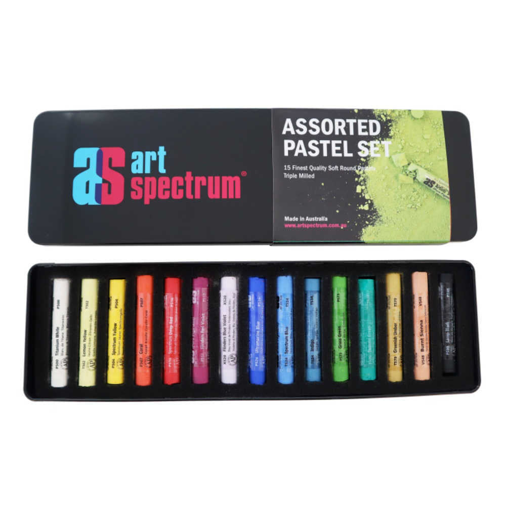 Art Spectrum Soft Pastel Set 15 Assorted