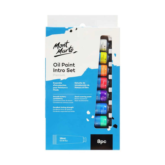 Mont Marte Oil Paint Intro Set 8pce