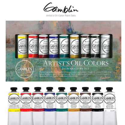 Gamblin Artist Oil Intro Paint Set