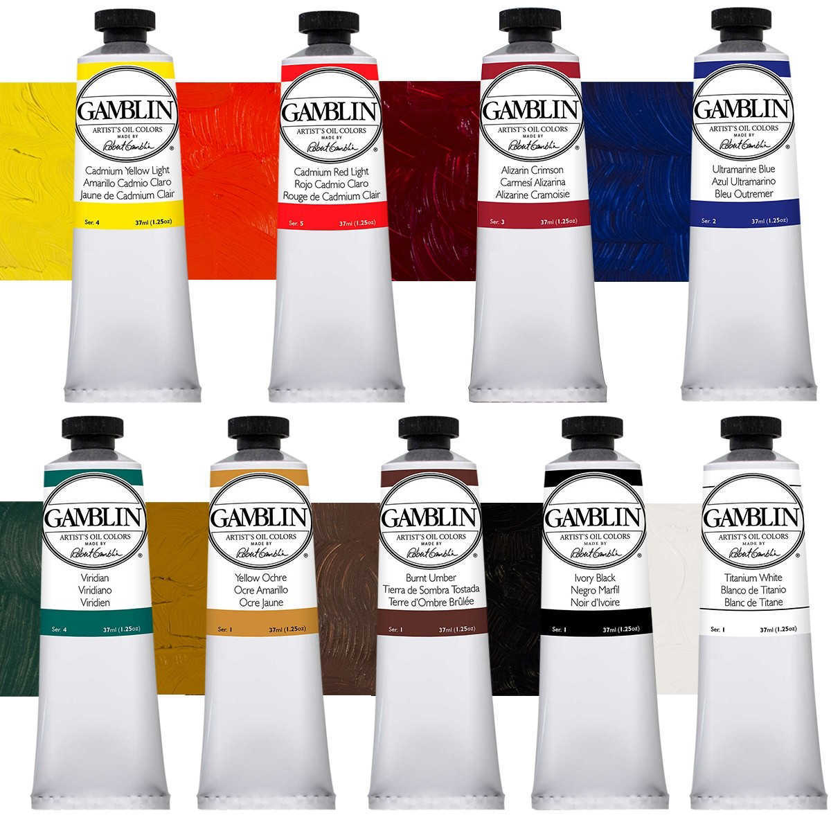 Gamblin Artist Oil Intro Paint Set