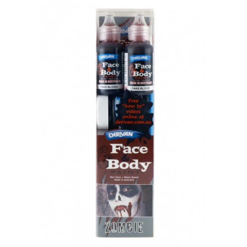 Derivan Face Paint Sets- Zombie