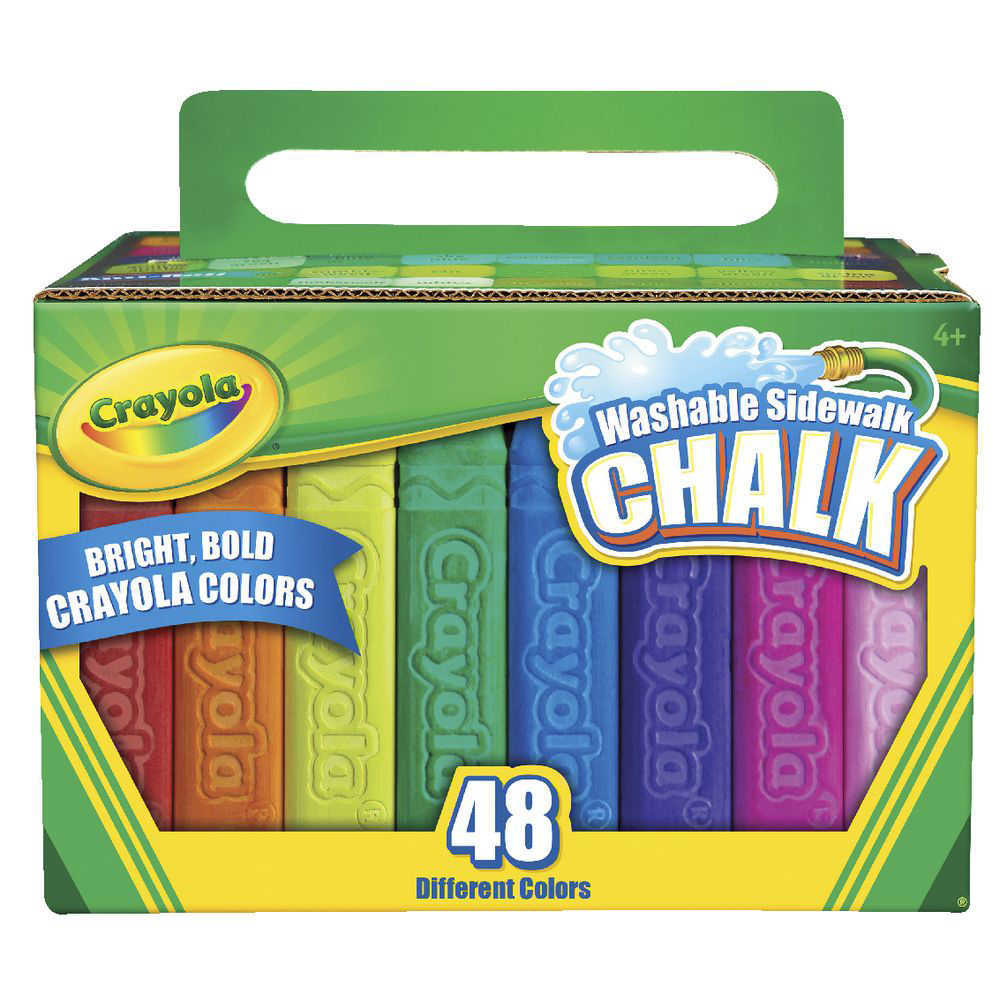 Crayola Sidewalk Chalk 48pk