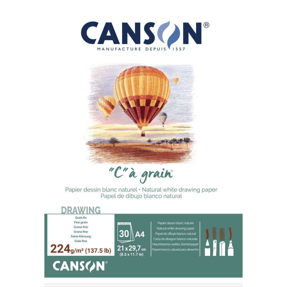 Canson CA  Grain Drawing Paper Pads