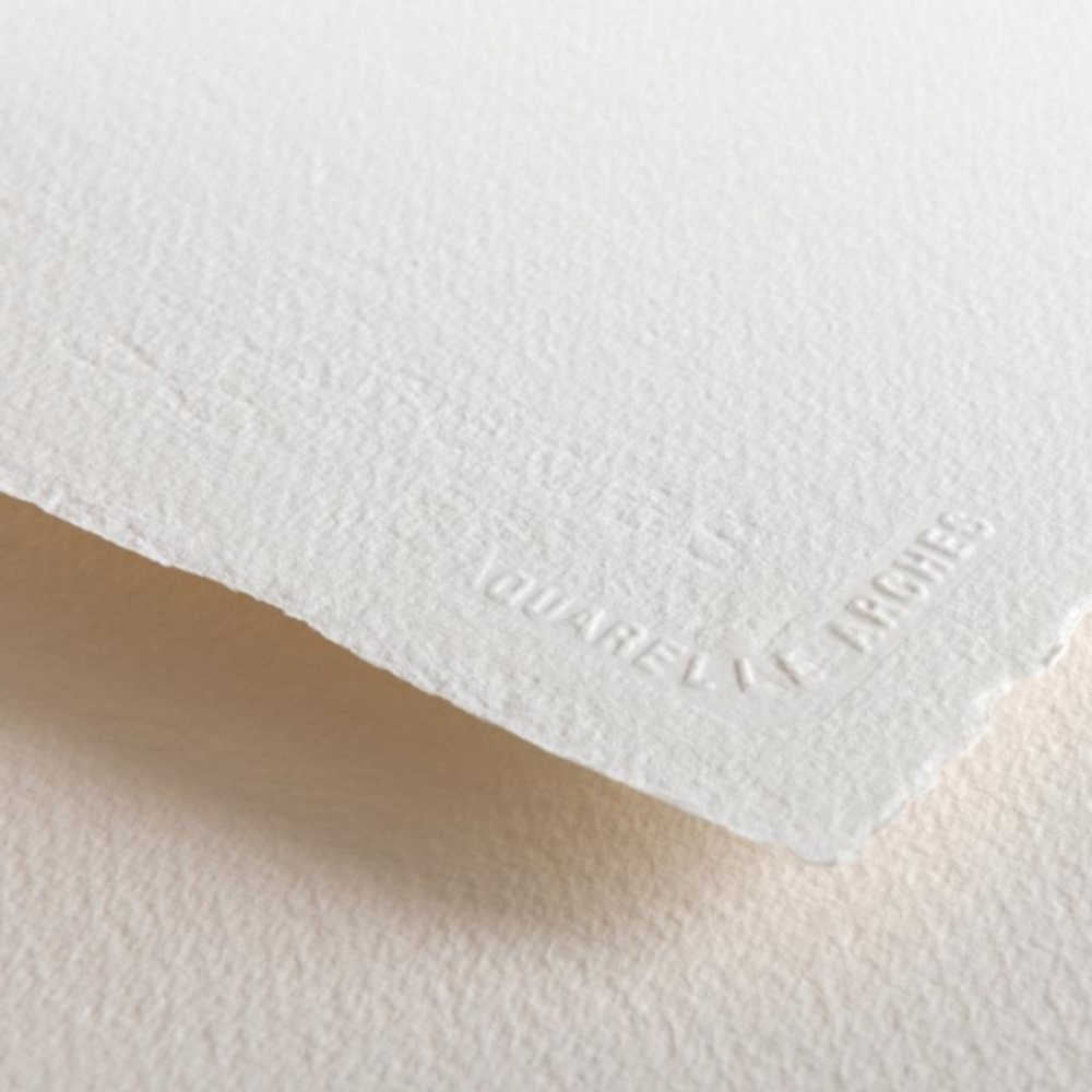 Arches Bright White Watercolour Paper Sheets 300gsm